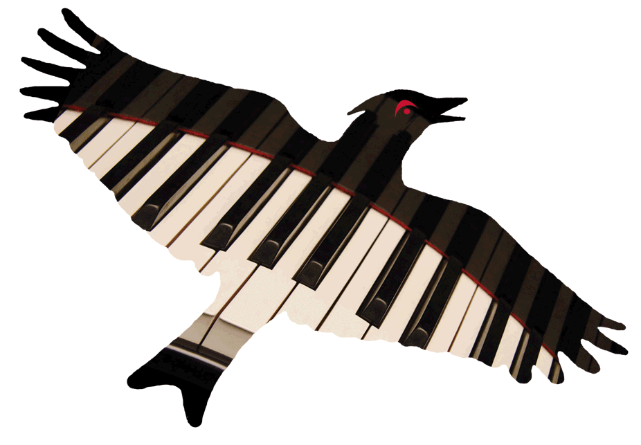flute clipart piano