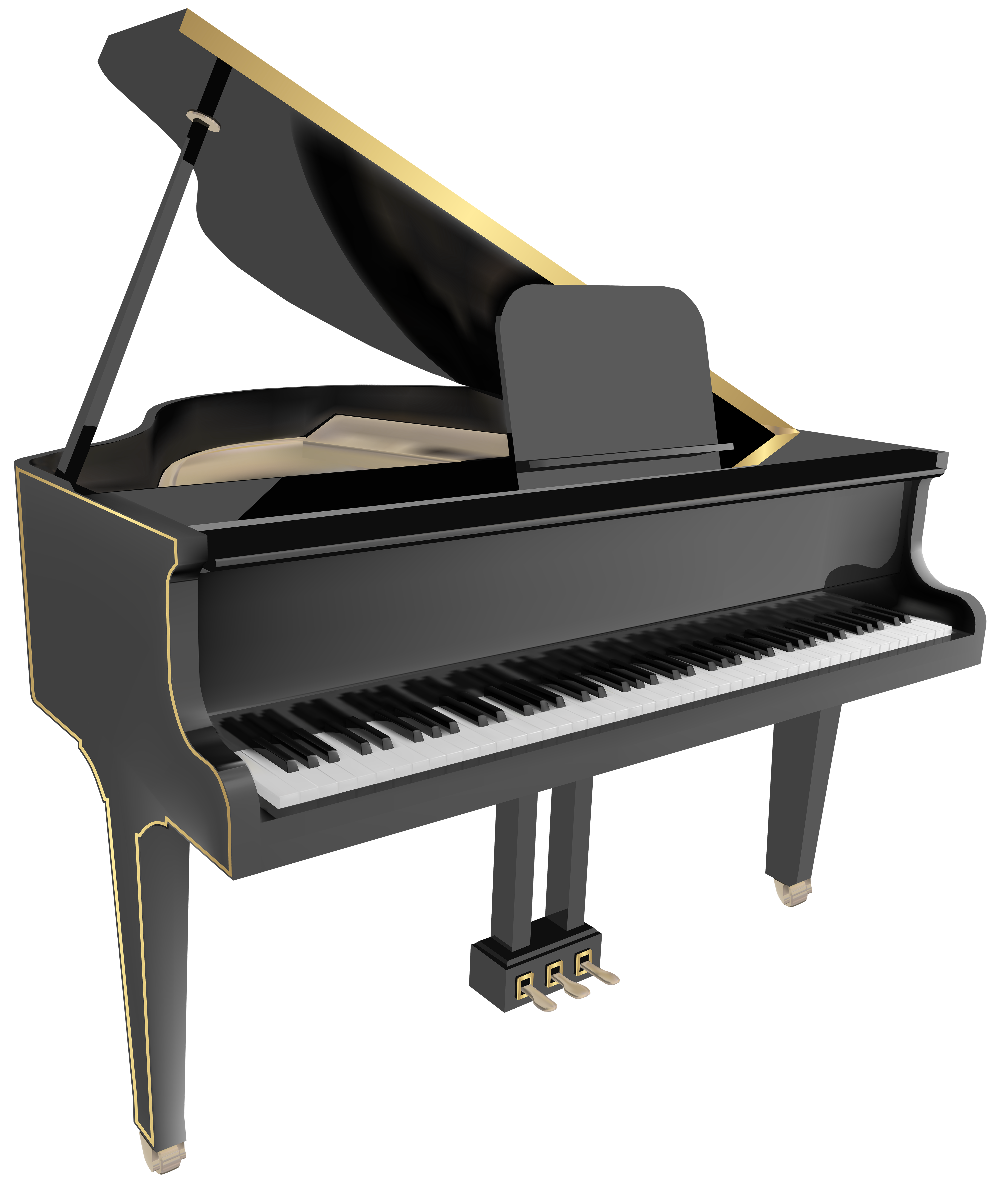 musical clipart piano