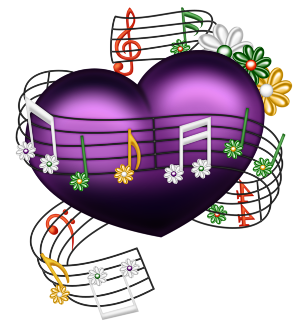 Coeur tube png pinterest. Clipart piano singer