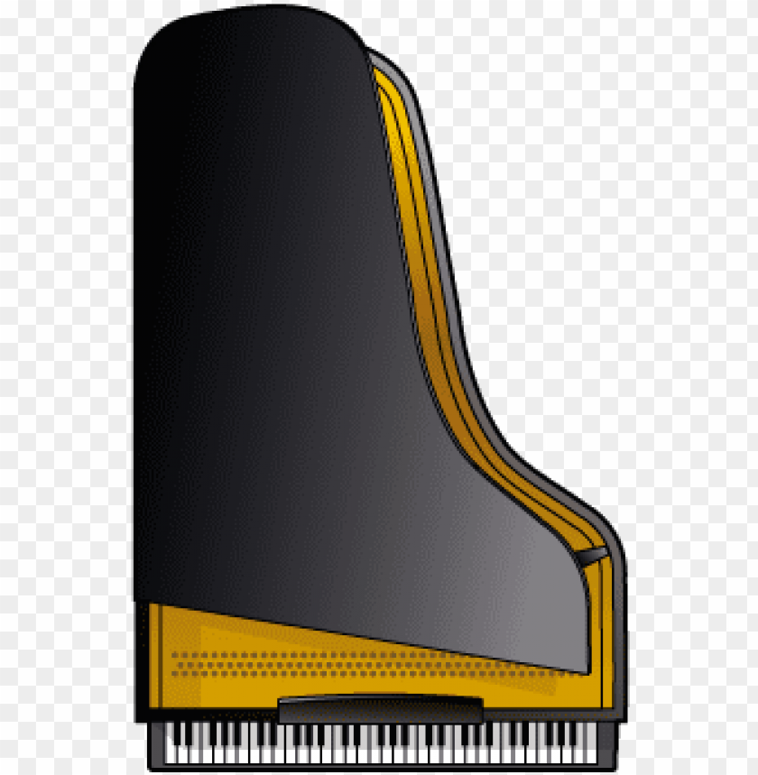 Rand clip art grand. Clipart piano top view