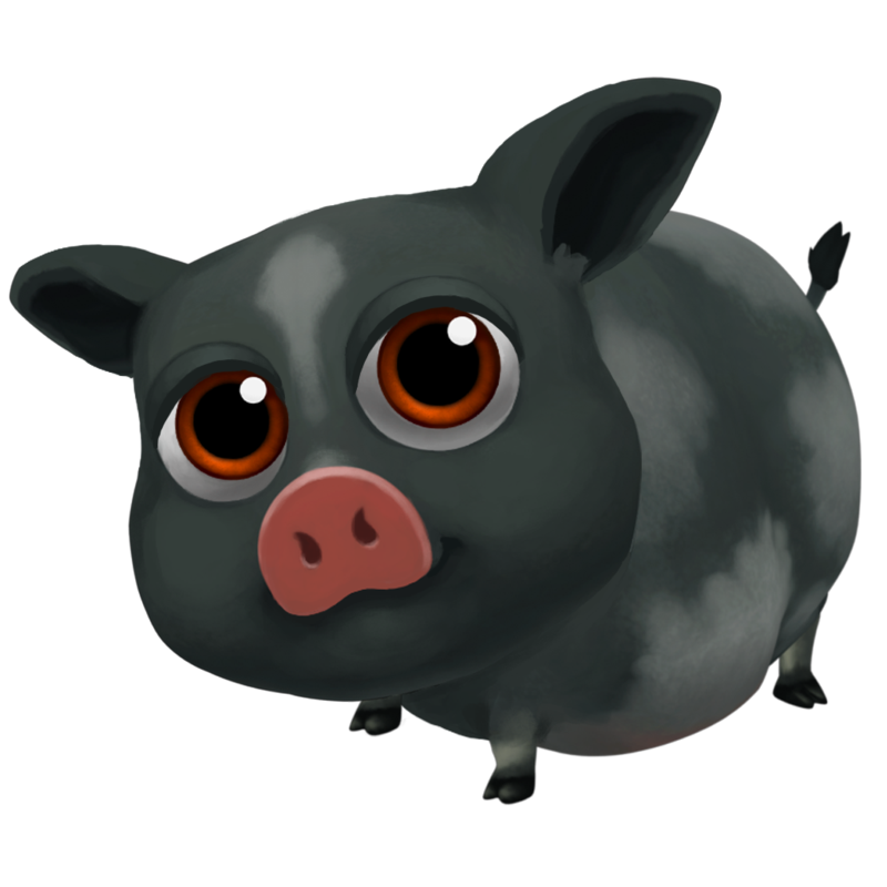 clipart pig baby pig