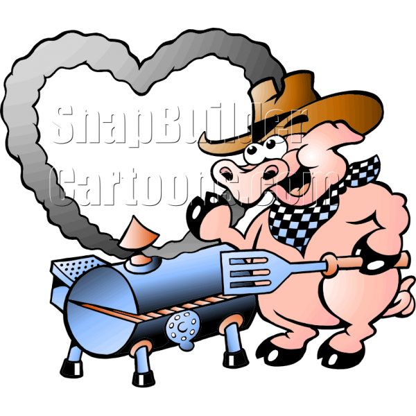 pigs clipart bbq