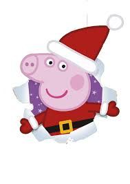 pigs clipart christmas