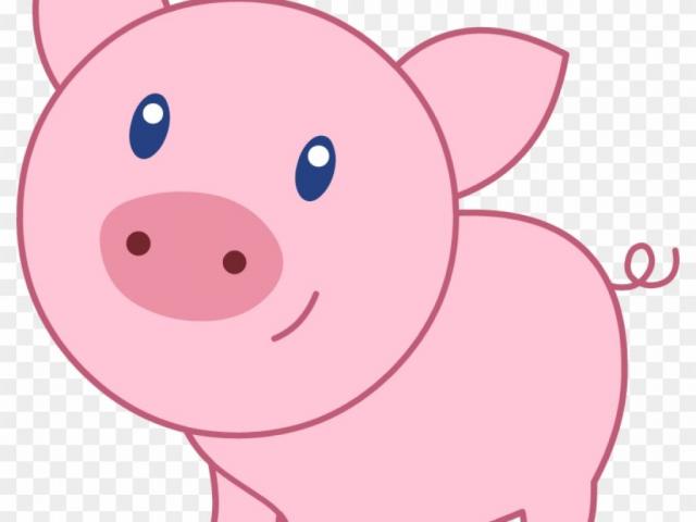 Clipart pig fancy. Free download clip art