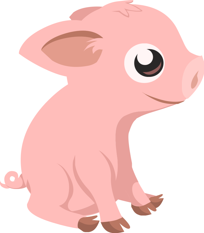 Yearbook clipart cute.  collection of pig