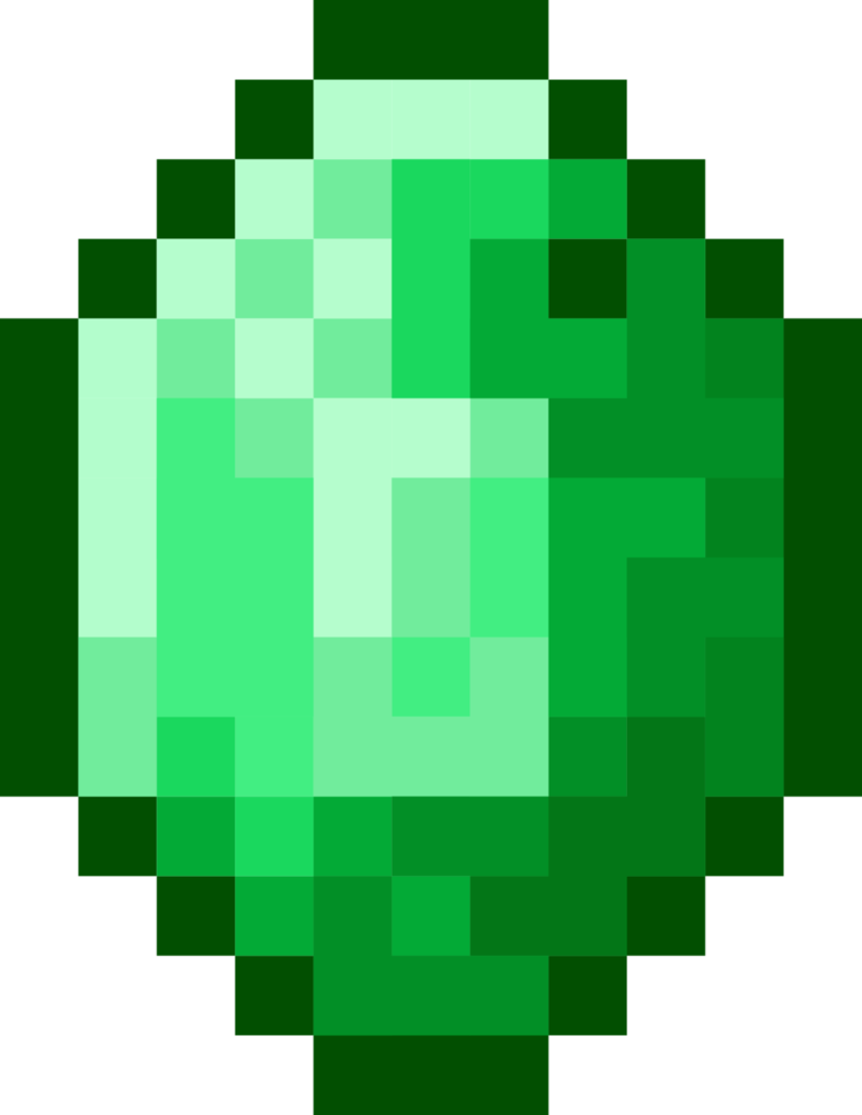 gem clipart minecraft emerald gem
