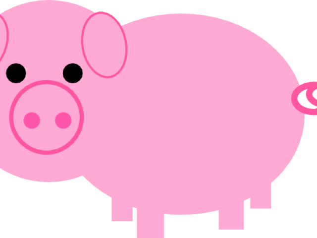 Clipart pig race. Pink ribbon free download