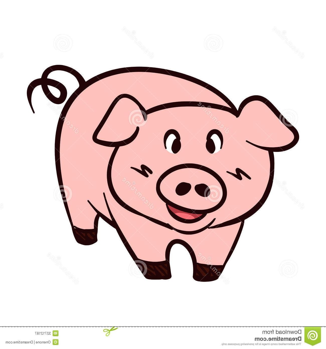 Hog clipart simple. Pig drawing free download