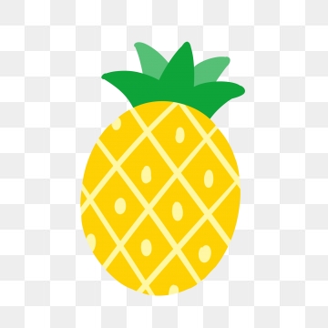 Pineapple clipart simple, Pineapple simple Transparent FREE for