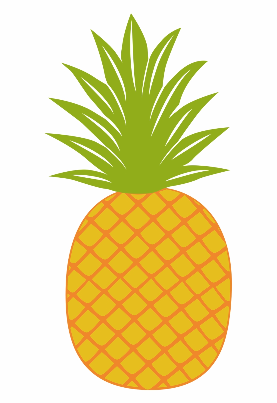 clipart pineapple basic