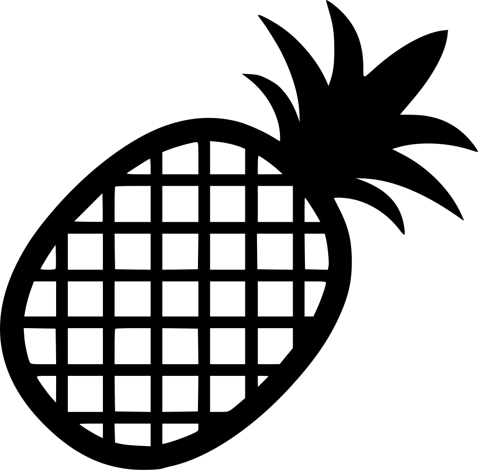 Download Clipart pineapple black and white, Clipart pineapple black ...