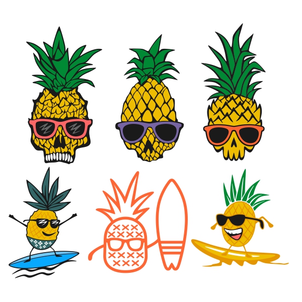clipart pineapple design
