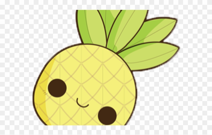 pineapple clipart kawaii