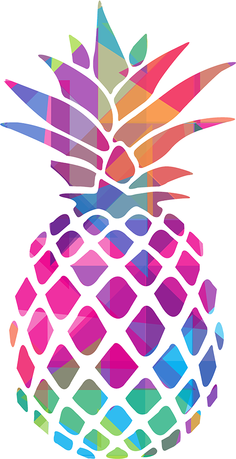 clipart pineapple line art