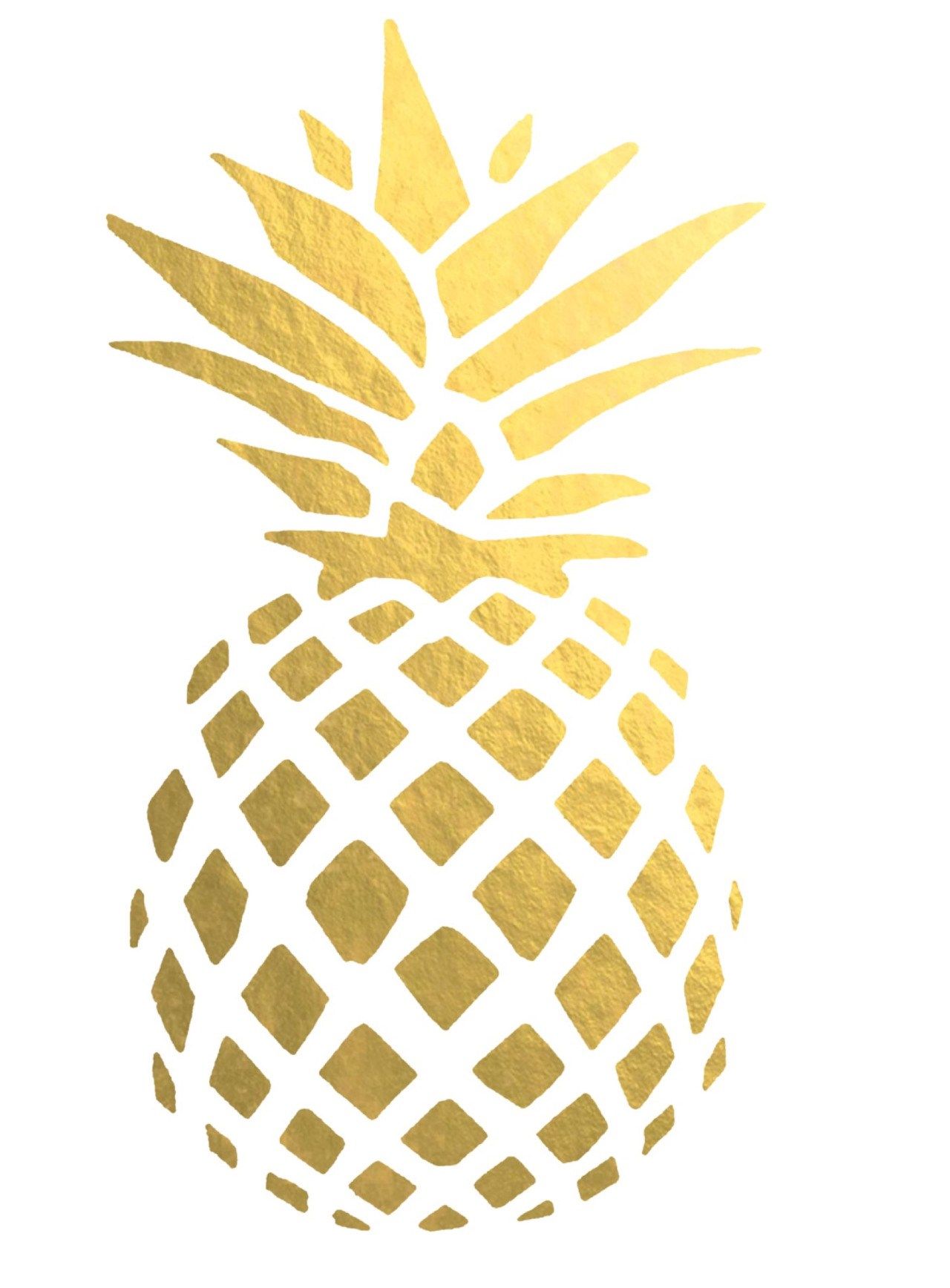 clipart pineapple template
