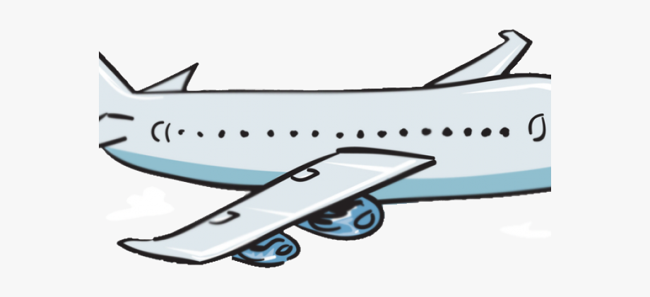 plane clipart cartoon