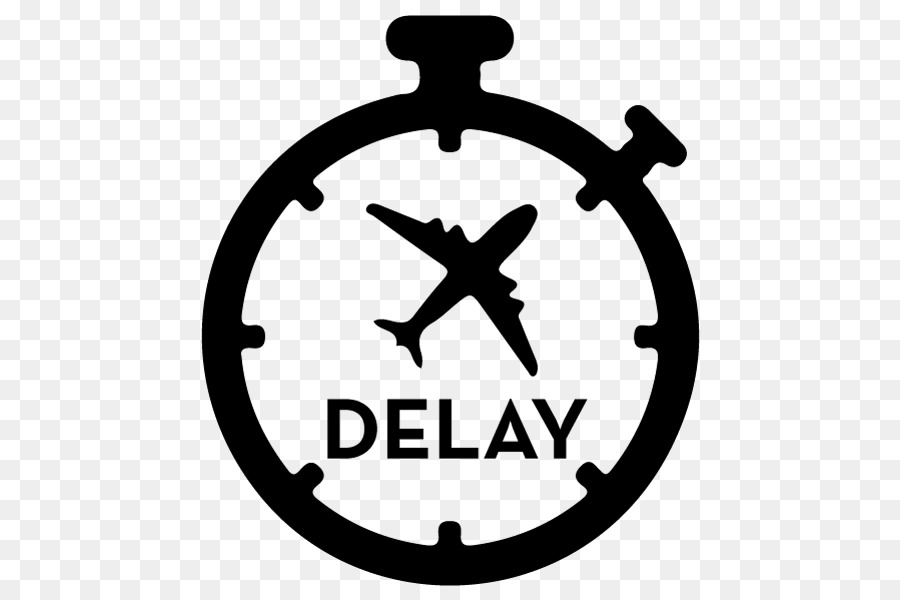 plane clipart delay