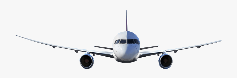 Clipart plane front. Aircraft airplane view png