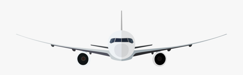 Airplane clip art aeroplane. Clipart plane front