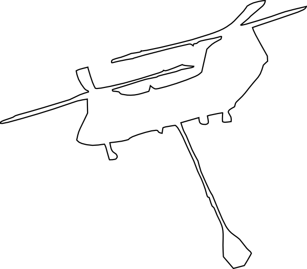 helicopter clipart airplane