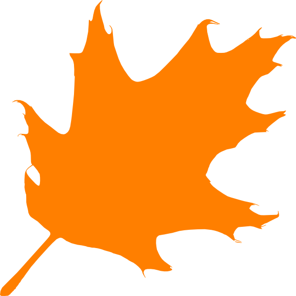Oak leaf clip art. Clipart plane orange