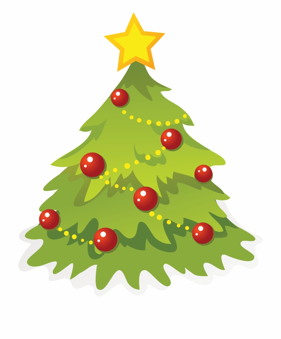 Christmas tree png pine. Ornaments clipart plain