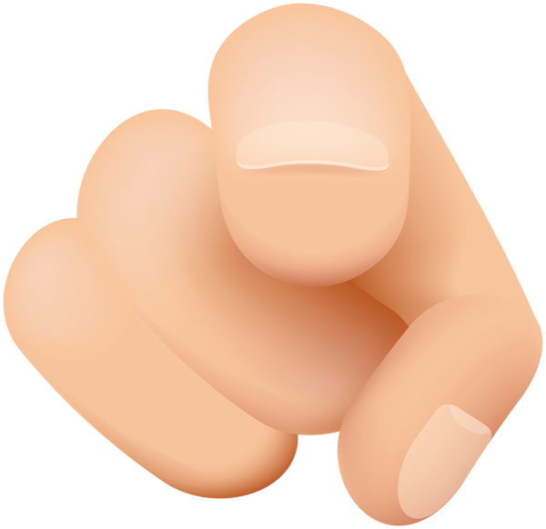 Hand with pointing png. Finger clipart rock