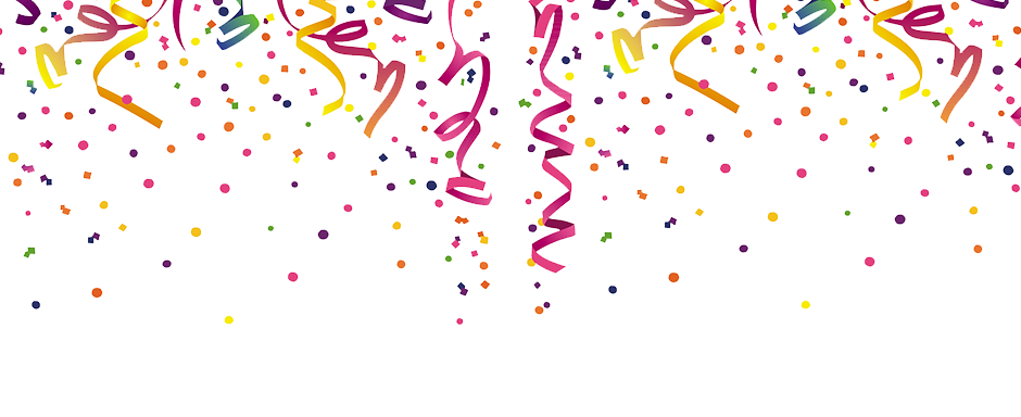 streamers clipart party favor