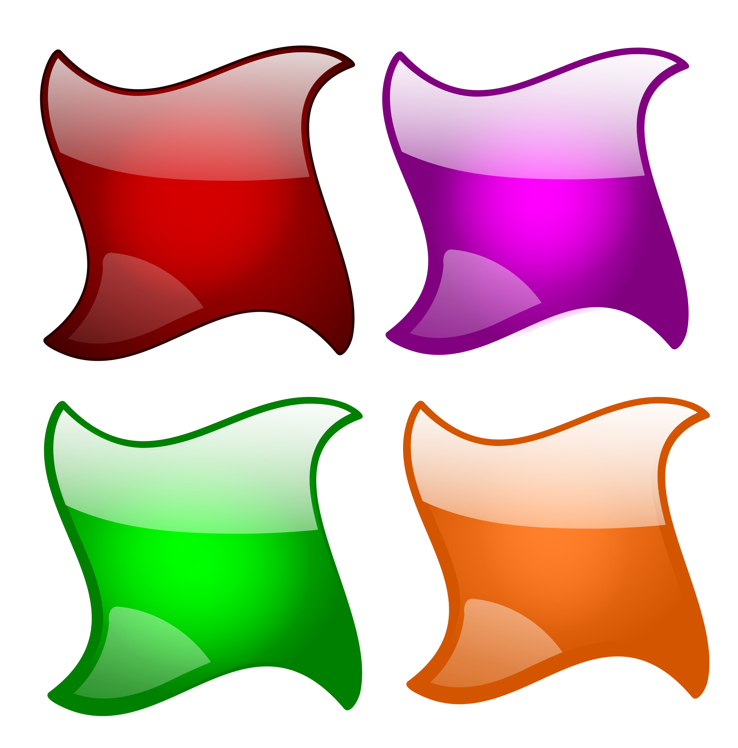 Want clipart basic need. Glossy shapes icons png