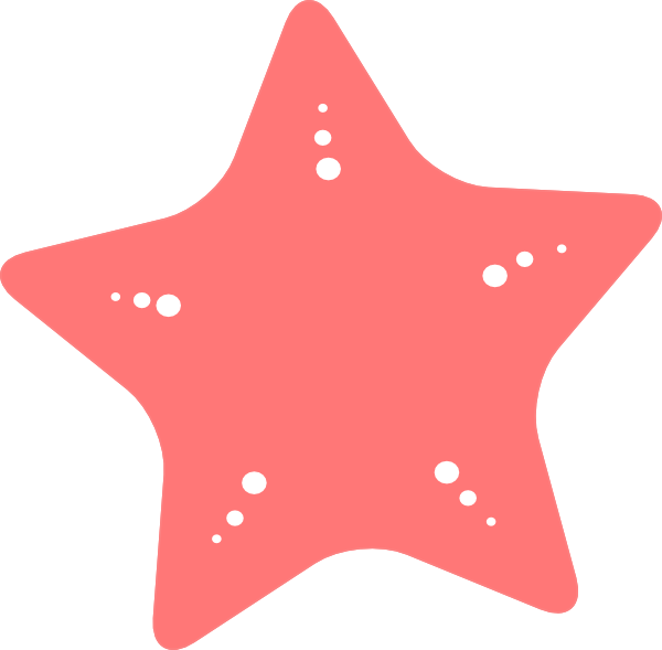starfish clipart pink starfish