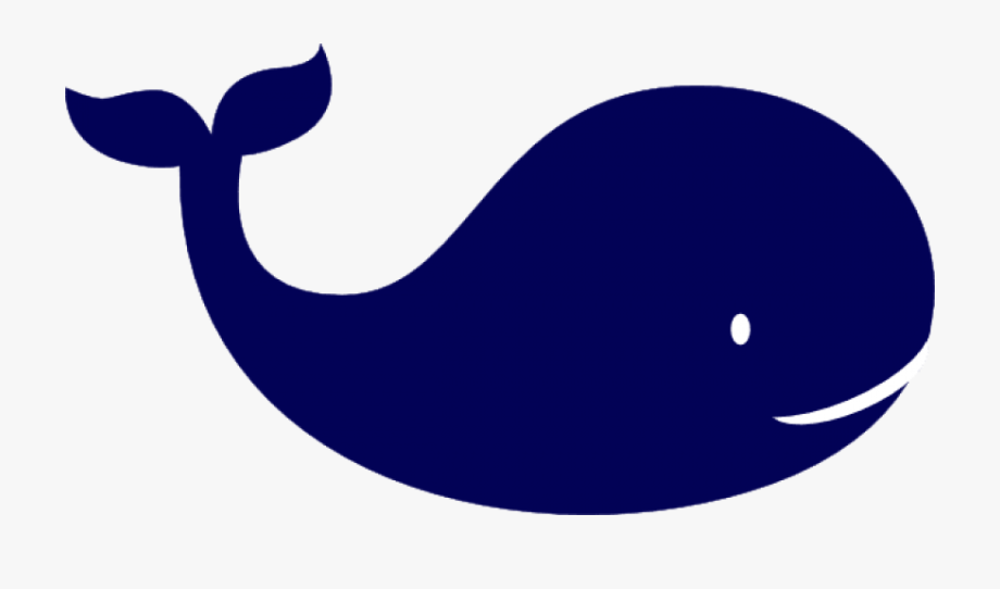 clipart whale blue thing