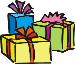 Gift clipart lot presents. Free christmas gifts cliparts