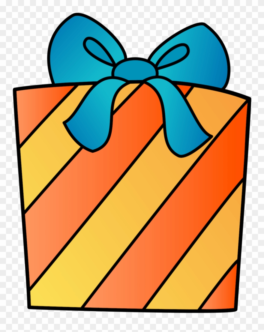 Gift clipart bday gift. Present transparent background birthday