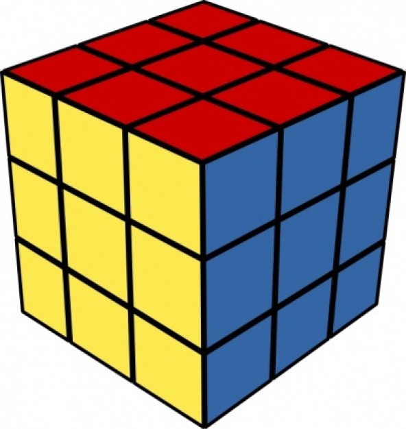cube clipart magic cube
