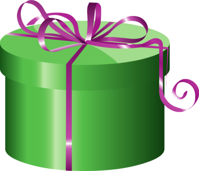 gift clipart cylinder