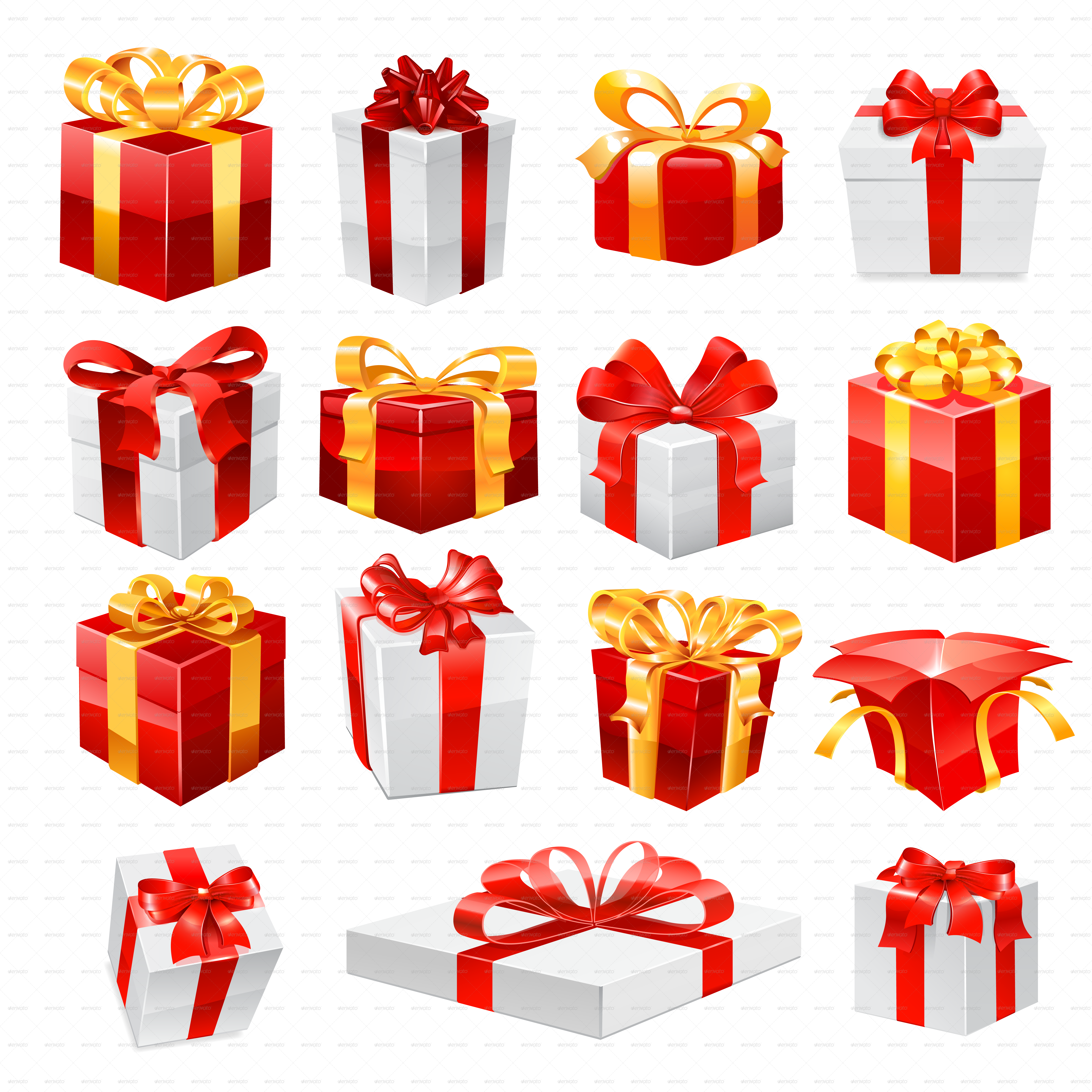 gifts clipart vector