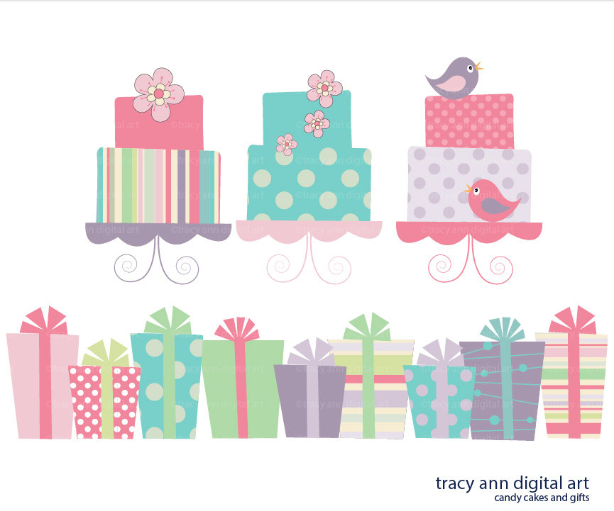 Free pastel cliparts download. Gifts clipart baby present