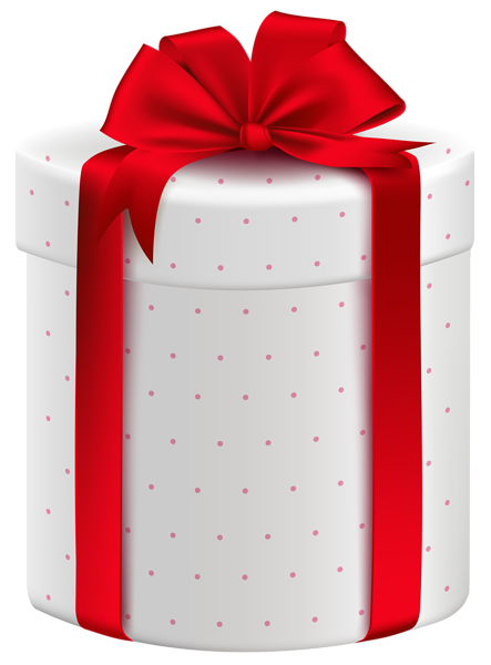 clipart present red christmas present