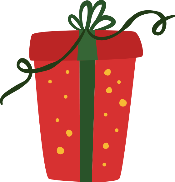 gifts clipart shoebox