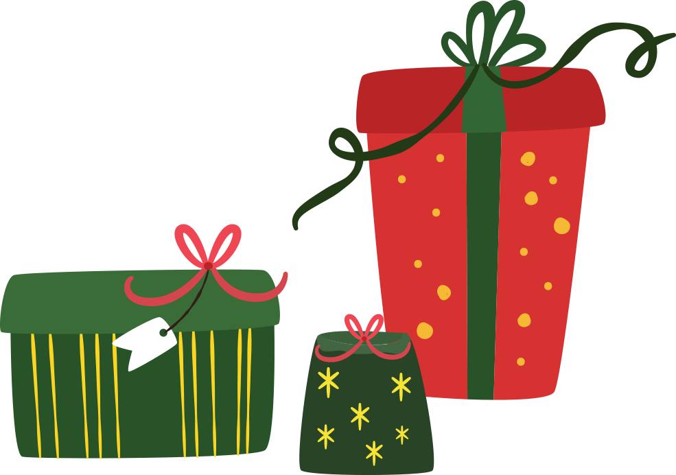 gifts clipart shoebox