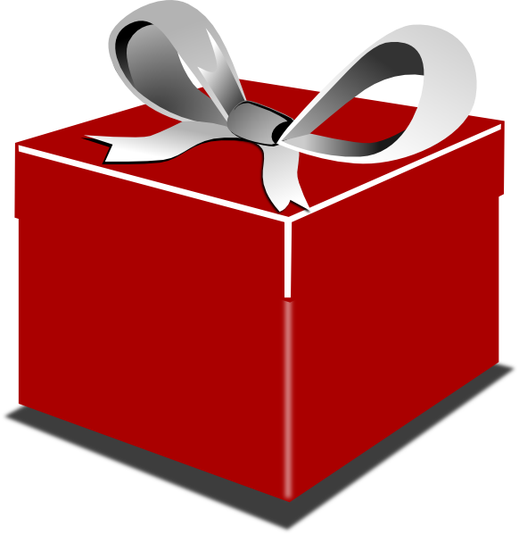 clipart present simple gift