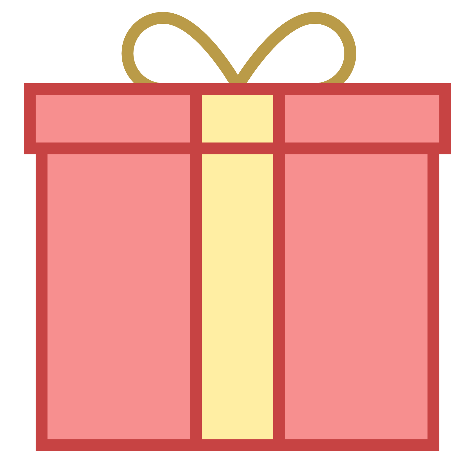 Present square gift