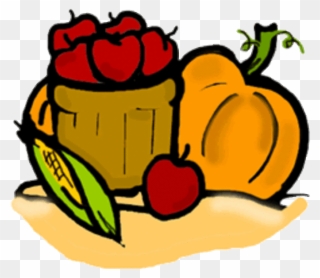 clipart pumpkin apple