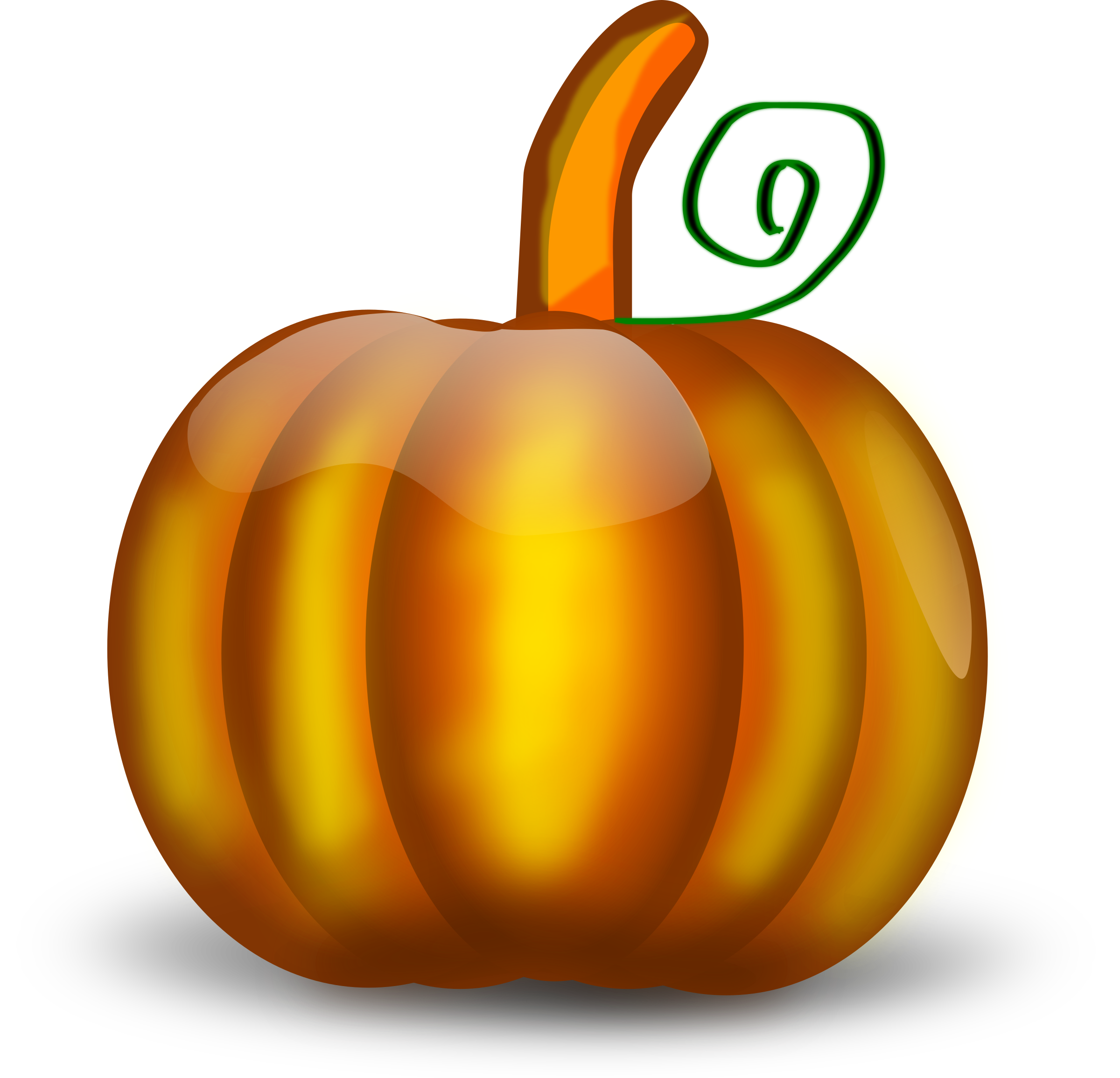 clipart pumpkin basic