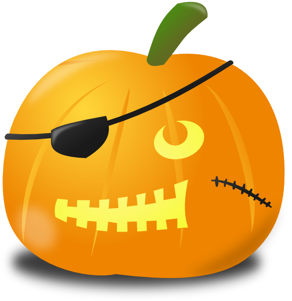 Pumpkin clipart pumkin. Pirate clip art at