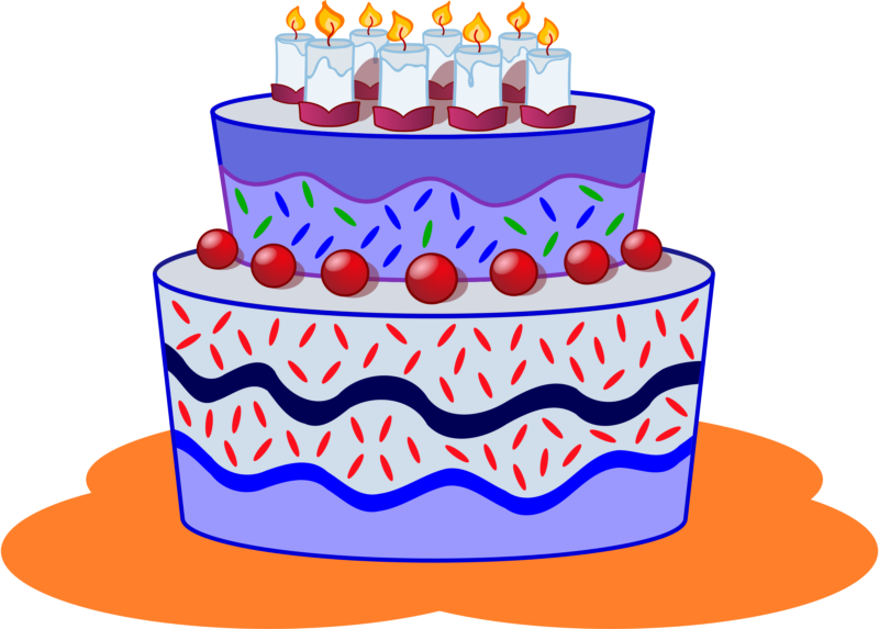 pumpkin clipart birthday cake