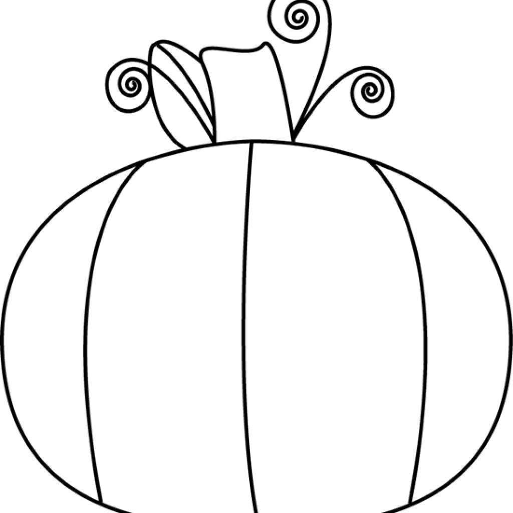 Pumpkin black and white