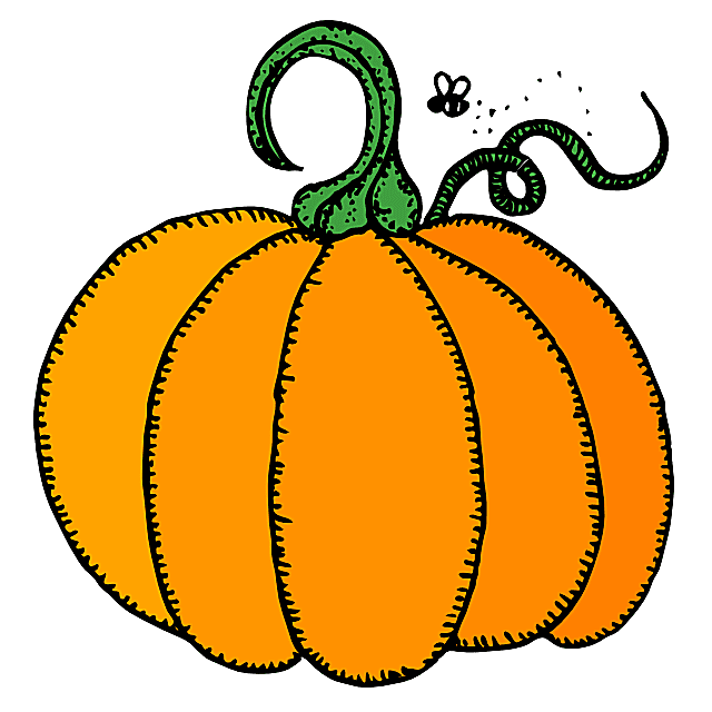 october clipart little pumpkin