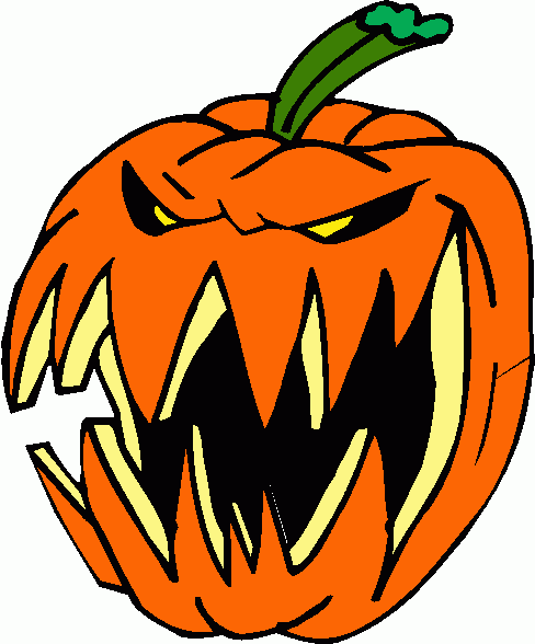 spooky clipart spooky pumpkin
