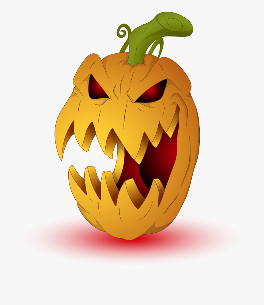 Scary halloween clip art. Clipart pumpkin creepy